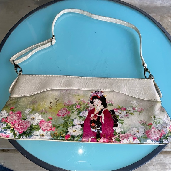 Jcon Los Angeles Japanese purse shoulder flowers - Picture 3 of 10